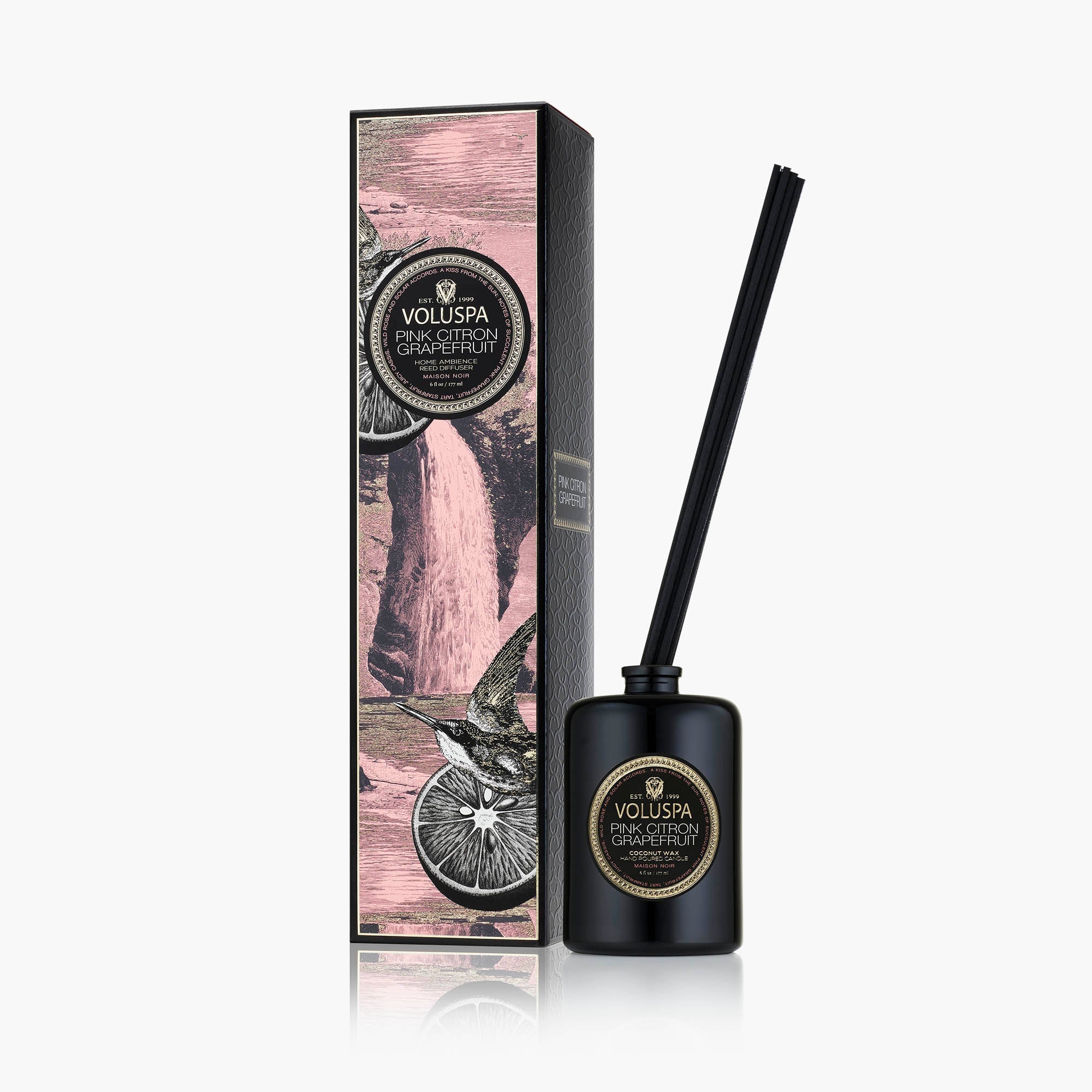 Pink Citron Grapefruit - Reed Diffuser